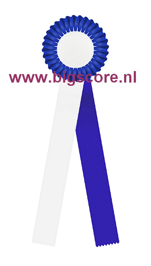 R 01 Multi 1-Ringsrozet Ø 10,5 cm L: 30 cm Blanco met optie Full Colour 50 mm afslag